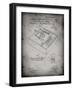 PP45 Faded Grey-Borders Cole-Framed Giclee Print