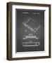 PP451-Black Grid Nintendo 64 Game Cartridge Patent Poster-Cole Borders-Framed Premium Giclee Print