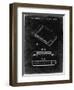 PP451-Black Grunge Nintendo 64 Game Cartridge Patent Poster-Cole Borders-Framed Premium Giclee Print