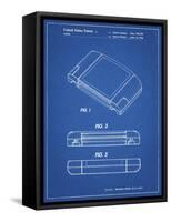 PP451-Blueprint Nintendo 64 Game Cartridge Patent Poster-Cole Borders-Framed Stretched Canvas