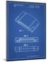 PP451-Blueprint Nintendo 64 Game Cartridge Patent Poster-Cole Borders-Mounted Premium Giclee Print