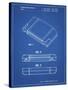 PP451-Blueprint Nintendo 64 Game Cartridge Patent Poster-Cole Borders-Stretched Canvas