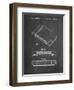 PP451-Chalkboard Nintendo 64 Game Cartridge Patent Poster-Cole Borders-Framed Giclee Print