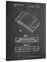 PP451-Chalkboard Nintendo 64 Game Cartridge Patent Poster-Cole Borders-Stretched Canvas