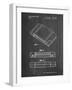 PP451-Chalkboard Nintendo 64 Game Cartridge Patent Poster-Cole Borders-Framed Giclee Print