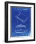 PP451-Faded Blueprint Nintendo 64 Game Cartridge Patent Poster-Cole Borders-Framed Premium Giclee Print