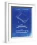 PP451-Faded Blueprint Nintendo 64 Game Cartridge Patent Poster-Cole Borders-Framed Premium Giclee Print