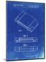 PP451-Faded Blueprint Nintendo 64 Game Cartridge Patent Poster-Cole Borders-Mounted Premium Giclee Print