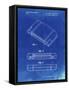 PP451-Faded Blueprint Nintendo 64 Game Cartridge Patent Poster-Cole Borders-Framed Stretched Canvas
