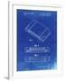 PP451-Faded Blueprint Nintendo 64 Game Cartridge Patent Poster-Cole Borders-Framed Giclee Print