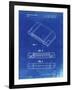 PP451-Faded Blueprint Nintendo 64 Game Cartridge Patent Poster-Cole Borders-Framed Giclee Print