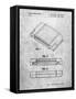 PP451-Slate Nintendo 64 Game Cartridge Patent Poster-Cole Borders-Framed Stretched Canvas