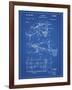 PP454-Blueprint Basketball Adjustable Goal 1962 Patent Poster-Cole Borders-Framed Giclee Print