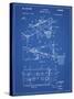 PP454-Blueprint Basketball Adjustable Goal 1962 Patent Poster-Cole Borders-Stretched Canvas