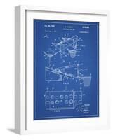 PP454-Blueprint Basketball Adjustable Goal 1962 Patent Poster-Cole Borders-Framed Giclee Print