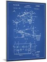 PP454-Blueprint Basketball Adjustable Goal 1962 Patent Poster-Cole Borders-Mounted Giclee Print
