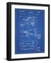 PP454-Blueprint Basketball Adjustable Goal 1962 Patent Poster-Cole Borders-Framed Premium Giclee Print