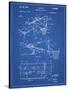 PP454-Blueprint Basketball Adjustable Goal 1962 Patent Poster-Cole Borders-Stretched Canvas