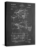 PP454-Chalkboard Basketball Adjustable Goal 1962 Patent Poster-Cole Borders-Stretched Canvas