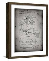 PP454-Faded Grey Basketball Adjustable Goal 1962 Patent Poster-Cole Borders-Framed Giclee Print