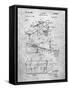 PP454-Slate Basketball Adjustable Goal 1962 Patent Poster-Cole Borders-Framed Stretched Canvas