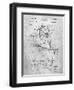 PP454-Slate Basketball Adjustable Goal 1962 Patent Poster-Cole Borders-Framed Premium Giclee Print