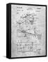 PP454-Slate Basketball Adjustable Goal 1962 Patent Poster-Cole Borders-Framed Stretched Canvas