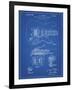 PP46 Blueprint-Borders Cole-Framed Giclee Print