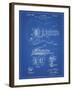 PP46 Blueprint-Borders Cole-Framed Giclee Print