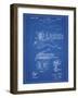 PP46 Blueprint-Borders Cole-Framed Giclee Print