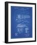 PP46 Blueprint-Borders Cole-Framed Giclee Print