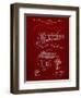 PP46 Burgundy-Borders Cole-Framed Premium Giclee Print