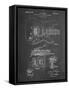 PP46 Chalkboard-Borders Cole-Framed Stretched Canvas