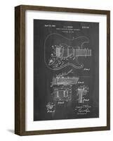 PP46 Chalkboard-Borders Cole-Framed Giclee Print