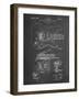 PP46 Chalkboard-Borders Cole-Framed Giclee Print