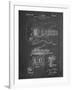 PP46 Chalkboard-Borders Cole-Framed Giclee Print