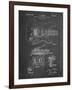 PP46 Chalkboard-Borders Cole-Framed Giclee Print