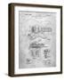 PP46 Slate-Borders Cole-Framed Giclee Print