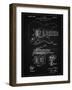 PP46 Vintage Black-Borders Cole-Framed Giclee Print