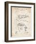 PP46 Vintage Parchment-Borders Cole-Framed Giclee Print