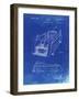 PP462-Faded Blueprint Firetruck 1939 Two Image Patent Poster-Cole Borders-Framed Giclee Print