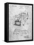 PP462-Slate Firetruck 1939 Two Image Patent Poster-Cole Borders-Framed Stretched Canvas