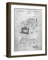 PP462-Slate Firetruck 1939 Two Image Patent Poster-Cole Borders-Framed Giclee Print