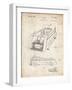 PP462-Vintage Parchment Firetruck 1939 Two Image Patent Poster-Cole Borders-Framed Giclee Print