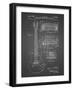 PP47 Black Grid-Borders Cole-Framed Giclee Print