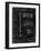 PP47 Black Grunge-Borders Cole-Framed Giclee Print