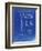 PP47 Faded Blueprint-Borders Cole-Framed Giclee Print