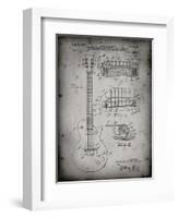 PP47 Faded Grey-Borders Cole-Framed Giclee Print