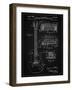 PP47 Vintage Black-Borders Cole-Framed Giclee Print