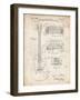 PP47 Vintage Parchment-Borders Cole-Framed Giclee Print